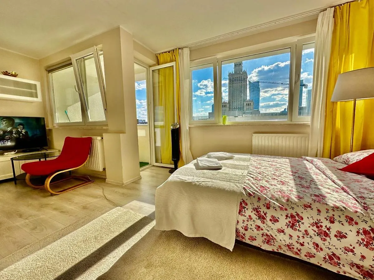 Apartment Super Gold Centrum 2X Metro Wifi 600 Mb/S Netflix Hbo Appletv Warsaw Poland