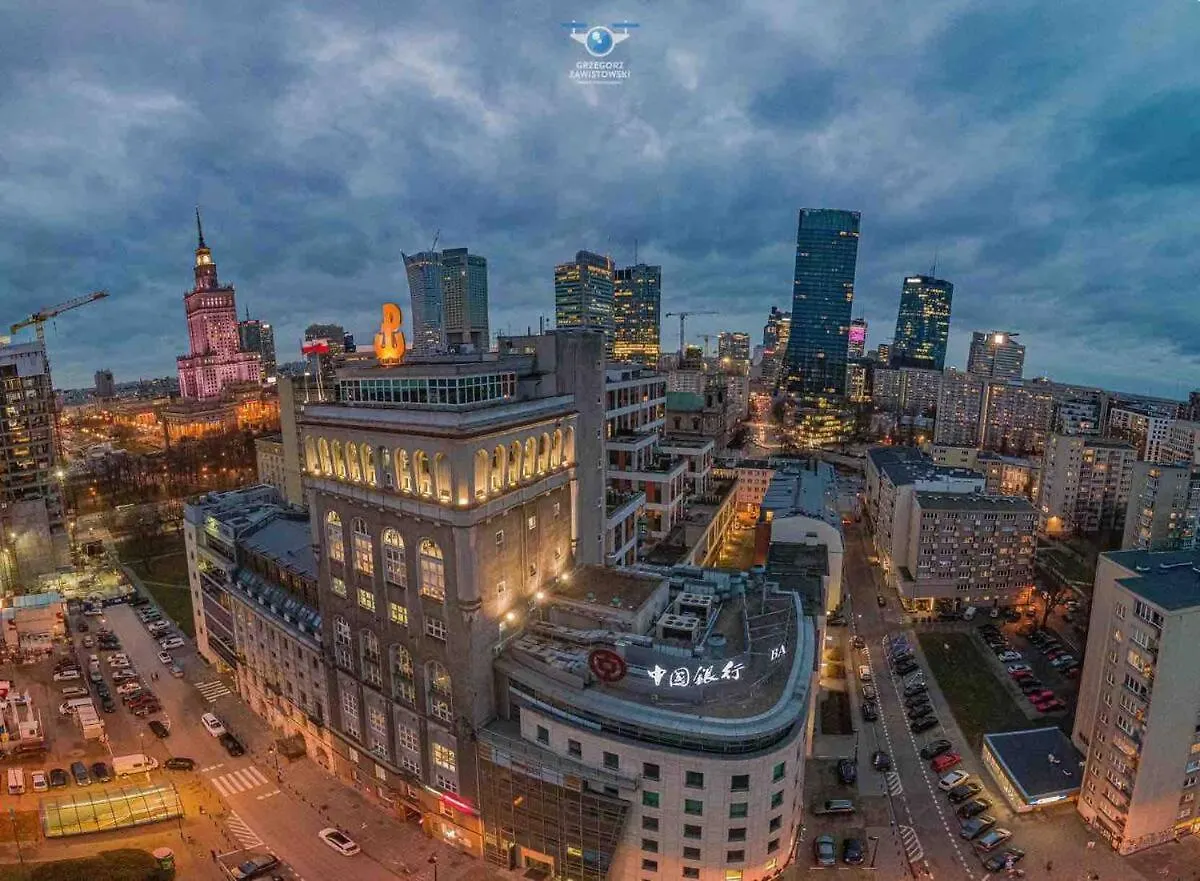 Apartment Super Gold Centrum 2X Metro Wifi 600 Mb/S Netflix Hbo Appletv Warsaw